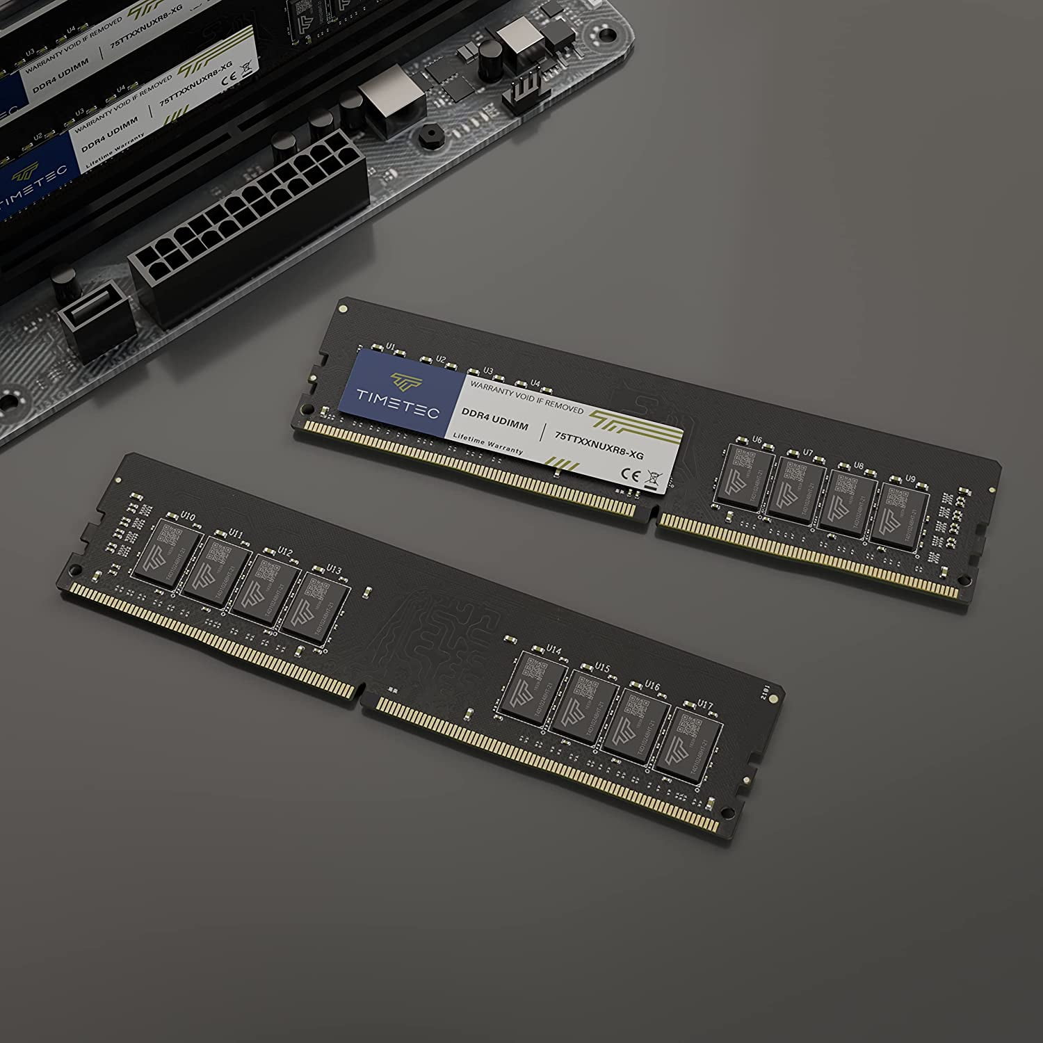 Timetec 16GB KIT (2x8GB) DDR4 2400MHz (PC4-2400T) PC4-19200 UDIMM Desktop RAM – 288-Pin 1.2V CL17 Non-ECC Unbuffered DIMM Memory Module Upgrade