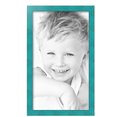 thumbnail image 2 of ArtToFrames 15" x 26" Turquoise Picture Frame, 15x26 inch Blue Wood Poster Frame (WOM-4588), 2 Pack, 2 of 7