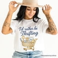 thumbnail image 5 of I&rsquo;d Rather Be Thrifting T-Shirt, Vintage Thrift Shop Lover Tee, 5 of 6