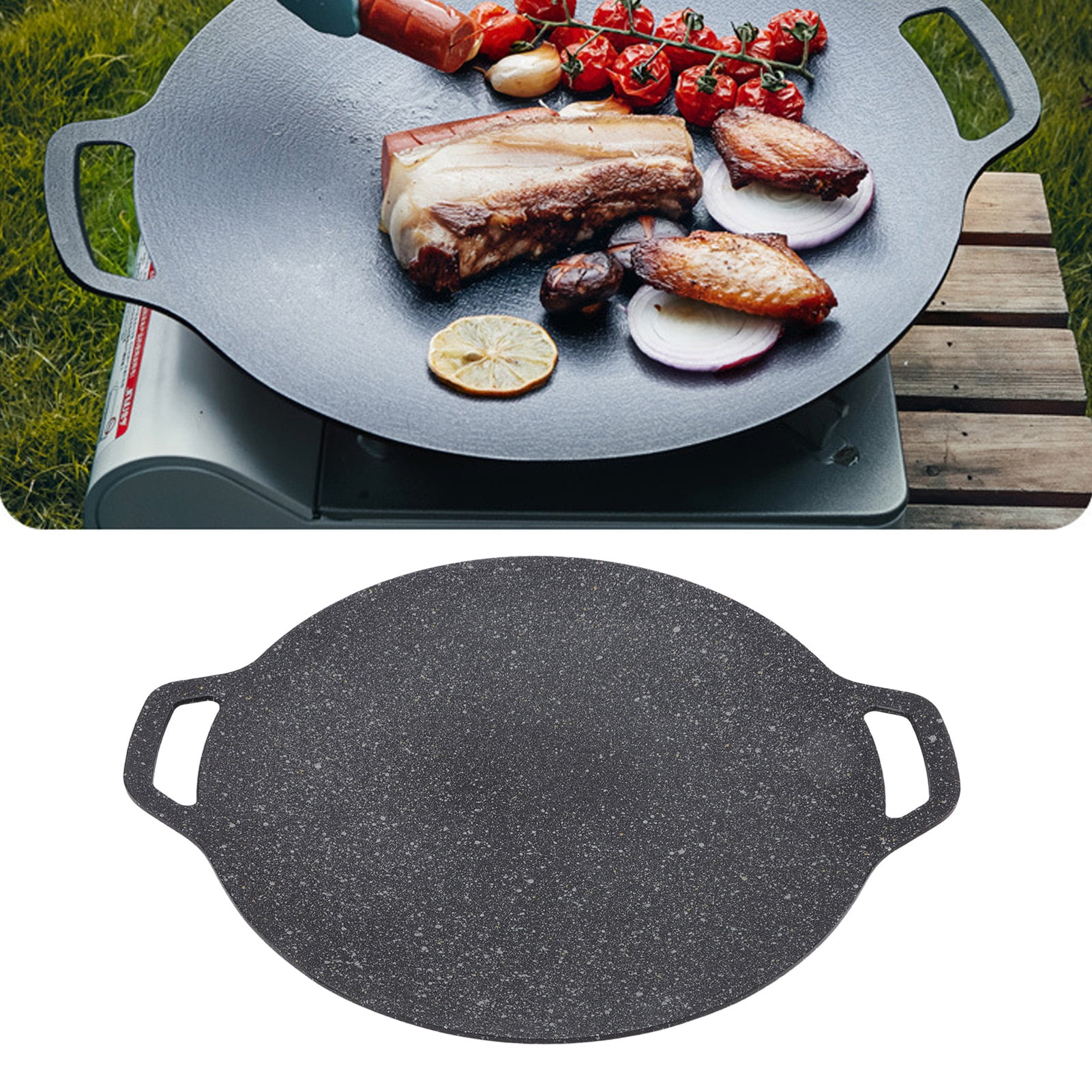 Cast iron 2025 camping griddle