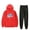 Redblack, variant on Freya Skye Silent Treatment Merch Hoodie Jogger Pants Two Piece Sets Sweatshirts Sweatpants Men Women's Set