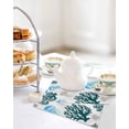 thumbnail image 4 of Jellyfish Coral Coastal Kitchen Dish Towels for Drying Dishes Set of 2, Nautical Summer Beach Ocean Sea Waffle Weave Microfiber Hand Tea Bathroom Towels Quick Dry & Absorbent Towel 12x12, 4 of 7