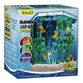 thumbnail image 7 of Tetra 1 Gallon Bubbling LED Aquarium Kit, Acrylic Hexagon Shape Fish Tank with Color-Changing Light, 7 of 7