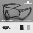 thumbnail image 2 of ROCKBROS Gafas Fotocromáticas para Ciclismo, Lentes Deportivas, Ultraligeras, Equipo de Seguridad, MTB, Deporte en Carretera, Protección UV400, 2 of 4