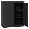 thumbnail image 2 of Classic Series 36"W x 42"H x 18"D Counter Height Storage Cabinet with Adjustable Shelves, Black, 2 of 5