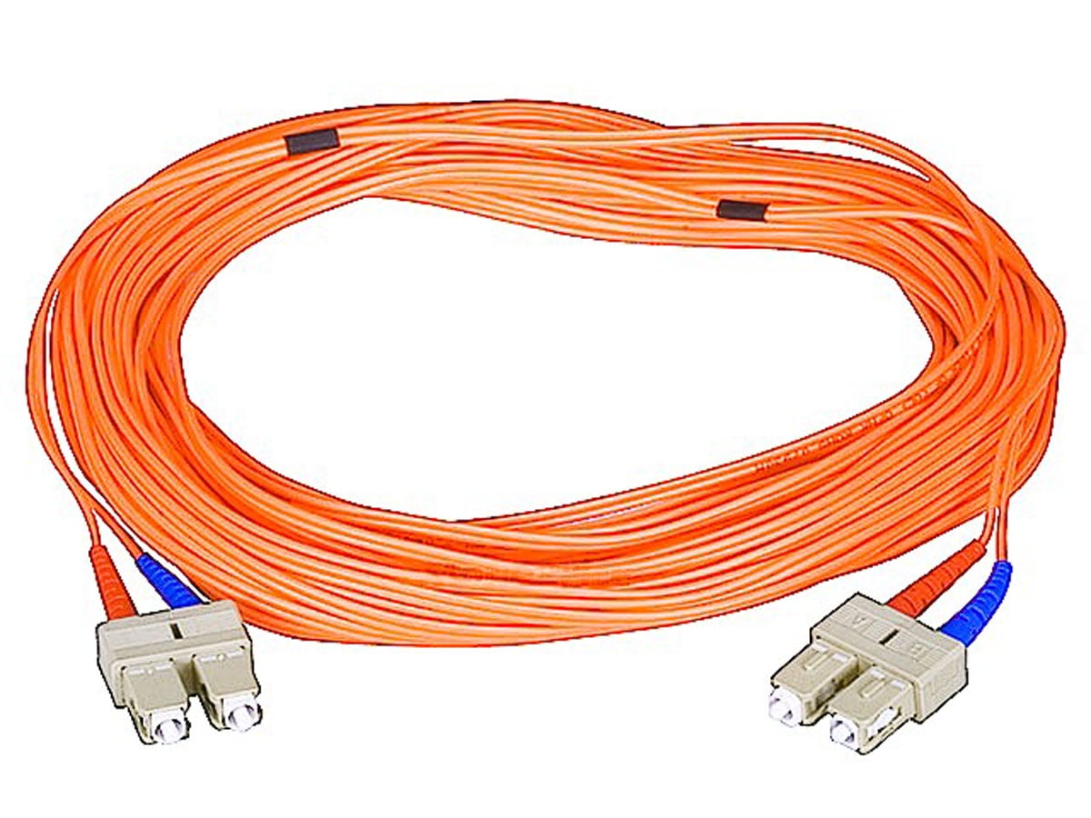 Fiber Optic Cable, SC/SC, Multi Mode, Duplex 15 meter (62.5/125 Type