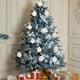 thumbnail image 4 of Uuiauoio Flocked Velvet Christmas Tree Ball Ornaments Set, Decorative Hanging Baubles, Christmas Balls Ornaments，Christmas Tree Decorations Can Also Be Used For Other Party, 4 of 8