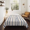 thumbnail image 4 of Navy Blue Large Tapestry for Bedroom Wall Hanging Tapestry, Modern Geometric Abstract Art Striped Ceiling Backdrop Tapestries Poster Blanket Wall Decor for Teens Room Living Room Dorm 85" x 90", 4 of 8