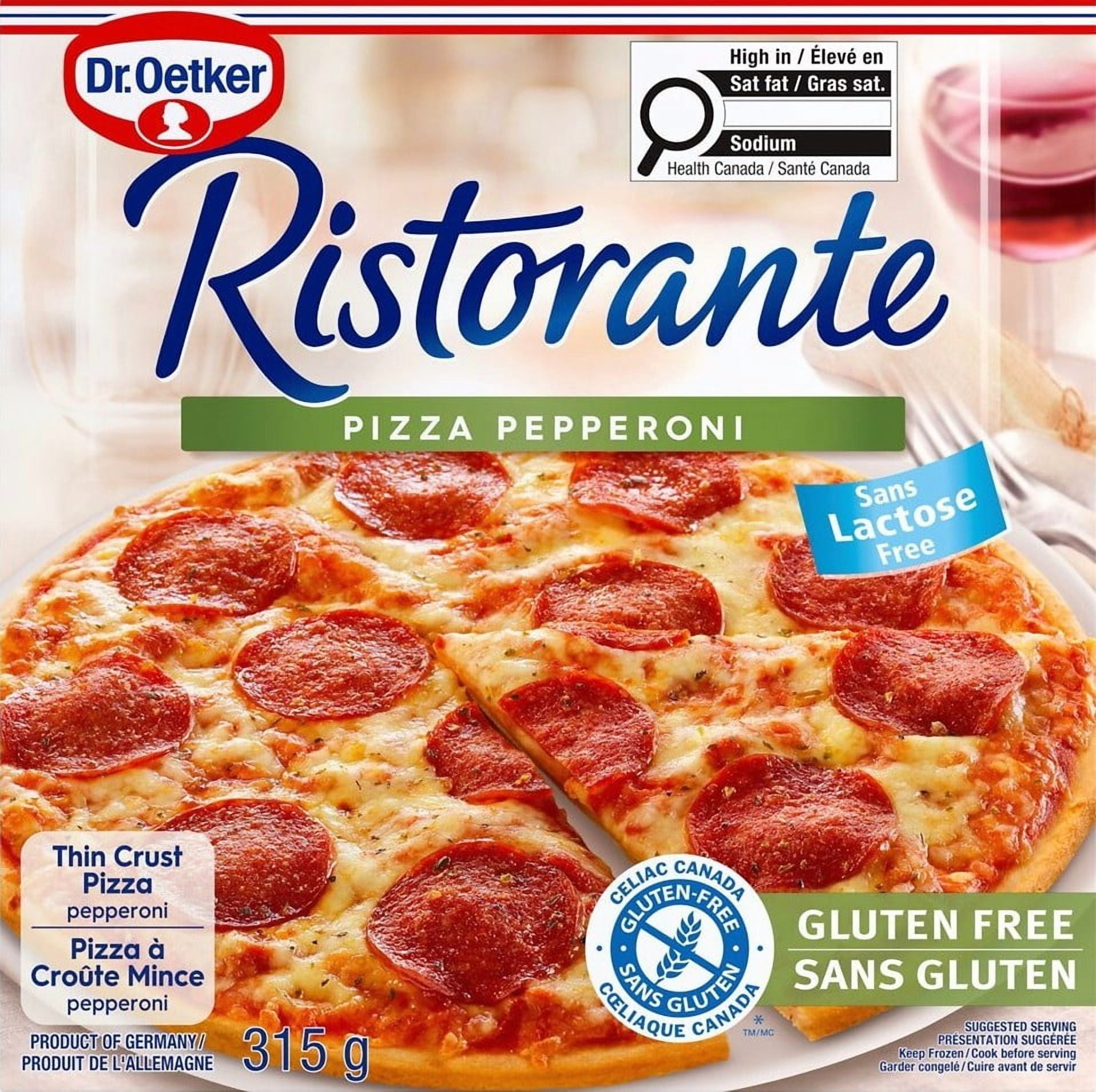 Ristorante Gluten Free Pizza Pepperoni, 315 g