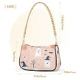 thumbnail image 3 of FORMRS Womens Shoulder Bag with Chain Strap Clutch Purse Cute Tote Handbag, Cute Cartoon Halloween, 3 of 7