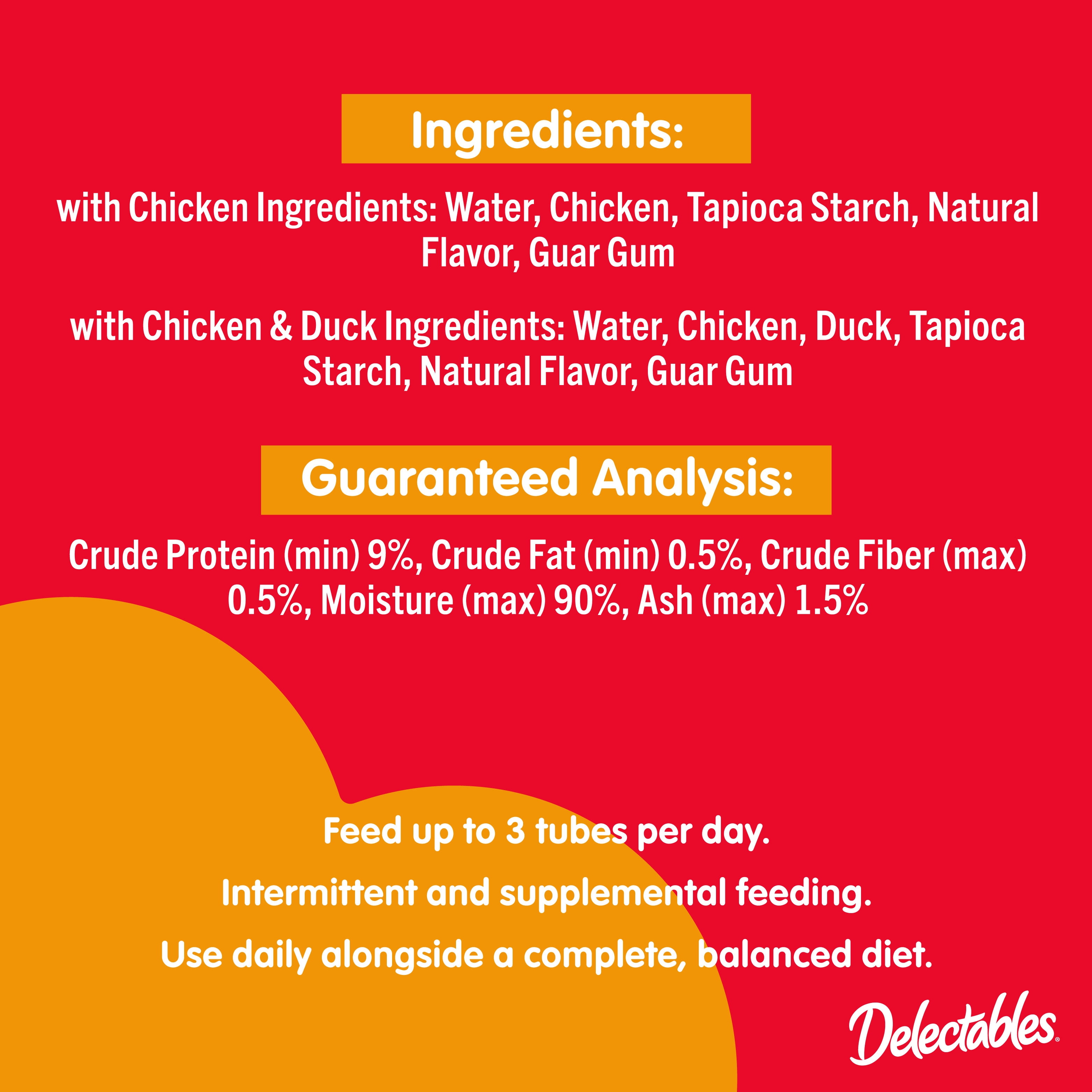Delectables Squeeze Up Non-Seafood Chicken Variety Pack Lickable Cat Treats, 0.5-oz tube, 40 count