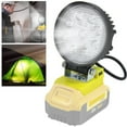 thumbnail image 1 of LED Work Light 2700LM 18V 27W LED Flood Light IP55 Waterproof Job Site Light Portable Flashlight, 1 of 9