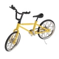 thumbnail image 2 of Bicicleta clásica 1:16 de modelo de bicicleta de carretera de aleación, Mini juguetes de bicicleta para dedos para niños Colecciones de reg Amarillo SM SunniMix Juguete de bicicleta fundida a presión, 2 of 6