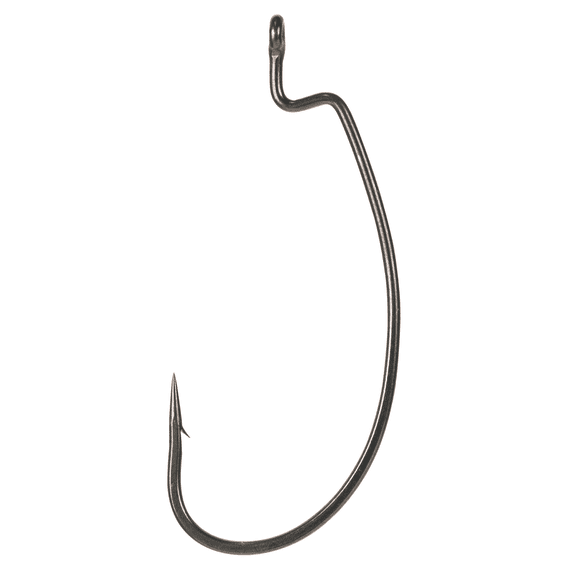 6th Sense Tusk MagGap Hook, Wide Gap Worm Hook with Slick Coating for Soft Plastics
