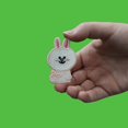 thumbnail image 2 of Line Friends Bunny Cony Full Body Embroidered Iron On Patch, 2 of 2