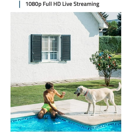 Eufy-Cam 2 Wireless Home Security Camera System | 1080p | No Monthly Fees | Indoor/Outdoor | White | T88411D1