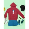 thumbnail image 3 of Kawaii Cat Panda Deer Stack Hoodie Juniors -Image by Shutterstock,  x-Large, 3 of 4