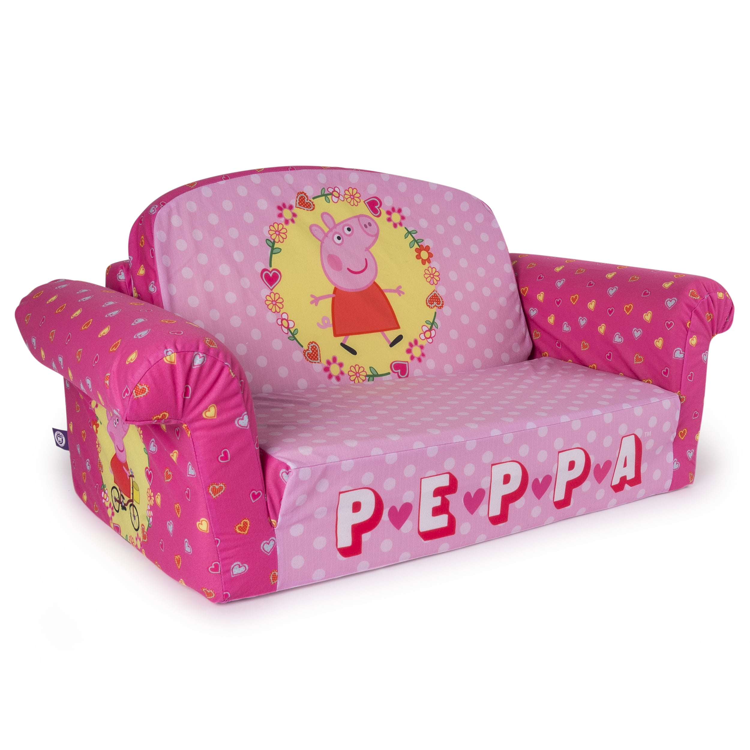 by Spin Master Marshmallow Furniture Peppa Pig Childrens Foam High Back Chair