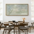thumbnail image 3 of IDEA4WALL Extra Large Framed Canvas Print Wall Art Whispering Reeds Abstract Pastel Fine Art Antique Wall Decorative Spring Green Landscape Painting Artwork for Rooms - 60"x30", 3 of 5