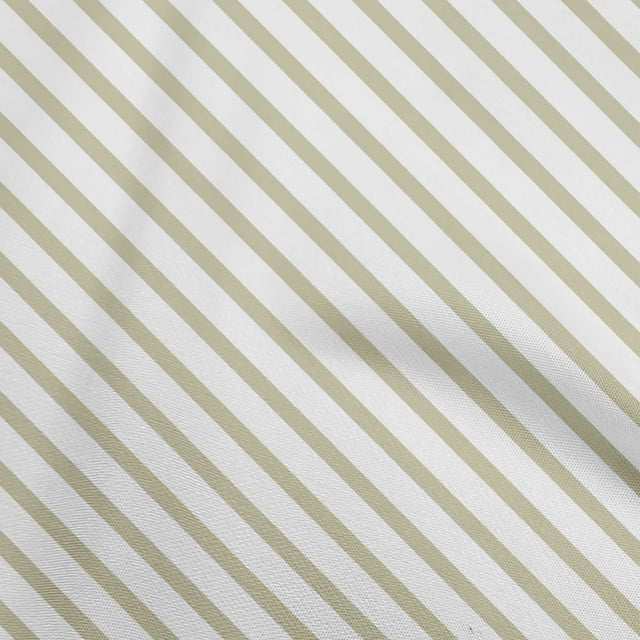 oneOone Polyester Spandex Dusty Green Fabric Stripes Craft Projects Decor Fabric Printed By The Yard 56 Inch Wide