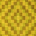 thumbnail image 1 of Ahgly Company Indoor Square Abstract Yellow Modern Area Rugs, 4' Square, 1 of 4