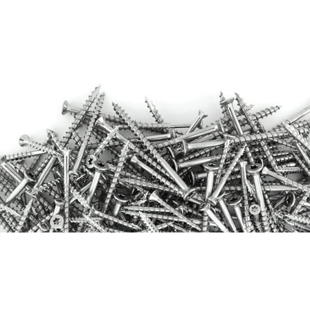 Starborn 5001449 No.8 x 2 in. Star Flat Head Stainless Steel Deck Screws, Pack of 500