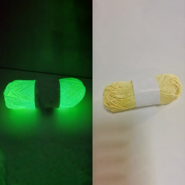 DIY Glow In The Dark Yarn 1 DIY Glow Yarn Glow In The Dark Yarn For Crochet Glow Yarn For Knitting Crocheting Crafts Sewing Beginners Christmas Decorations Celebrate Valenti best Valentine gifts 2026