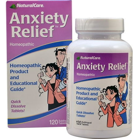 Natural Care Anxiety Relief Tablets, 120 Ct (Best Natural Anti Anxiety Medication)