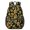 Sunflower Black Pattern, variant on Sunflower Blue Pattern 17" Waterproof Oxford School Backpacks for Teens, S-Shape Padded Straps, for School, Travel, Hiking, Camping