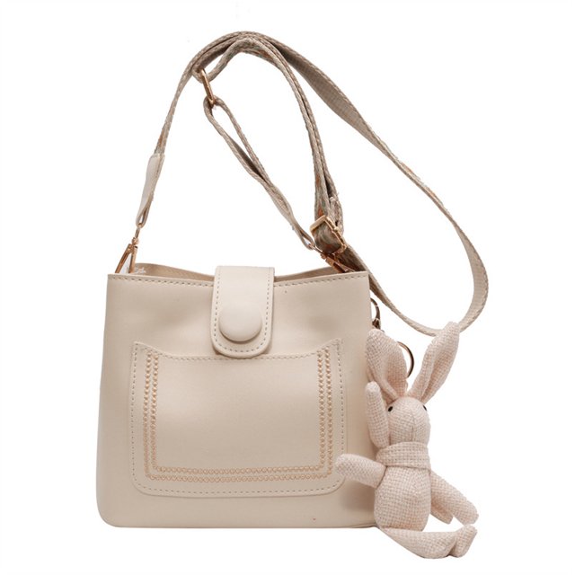 Nuevo bolso de mano de PU, bolso de mano de moda, bolso de hombro, bolso tipo cubo colgante retro Joker