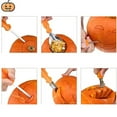 thumbnail image 4 of Kitchen Knife Set,Pumpkin Carving Kit Stainless Carving Tools For Halloween 10 Piece Heavy Duty Jack O Decoration Sculpting Set For Adults And Kids, 4 of 9