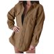 thumbnail image 1 of Chaquetas Para Mujer Prendas de Abrigo Moda Manga Larga Frente Abierto Prendas de Abrigo Sueltas Blusa Sólida Abrigo Tops Blusa Con Bolsillos Odeerbi ODB130563, 1 of 7