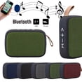 thumbnail image 4 of Greyghost Portable Wireless Speaker Fabric Wireless Bluetooth Speaker Stereo Speaker, 4 of 5