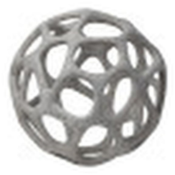 Mercana Spiro Hollow Decorative Orb In Rustic White 68932