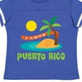 thumbnail image 4 of Inktastic I Love Puerto Rico Boys or Girls Toddler T-Shirt, 4 of 5