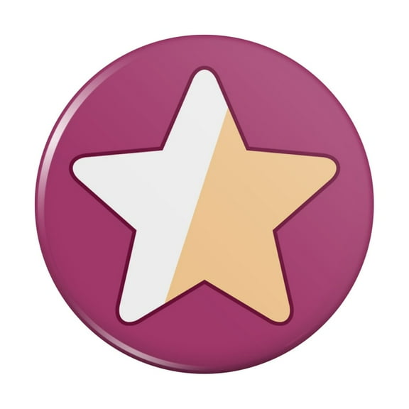 Steven Universe Garnet Star Pinback Button Pin