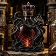 thumbnail image 3 of Artistic Octopus Shaped Glass Decanter, 350ml Borosilicate Glass Liquor Bottle, Decorative 3D Deep Sea Tentacle Sculpture, Unique Bar Home Decor Collectible Gift for Men Marine Lovers, 3 of 9