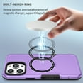 thumbnail image 4 of Allytech Magnetic Designed for iPhone 14 Pro Case 2022, Compatible with Magsafe Slim Thin PC & TPU Hybrid Protective Case for Apple iPhone 14 Pro 5G 6.1", Purple, 4 of 10