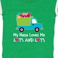 thumbnail image 4 of Inktastic Nana Loves Me Grandson Boys Boys Baby Bodysuit, 4 of 5