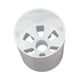 thumbnail image 4 of Hoyo de golf, hoyo verde, diámetro de metal de 4 1/4 pulgadas, accesorios de golf blancos, hoyo de práctica de putter de golf para jardín y patio tras 108 x 15 cm, 4 of 8