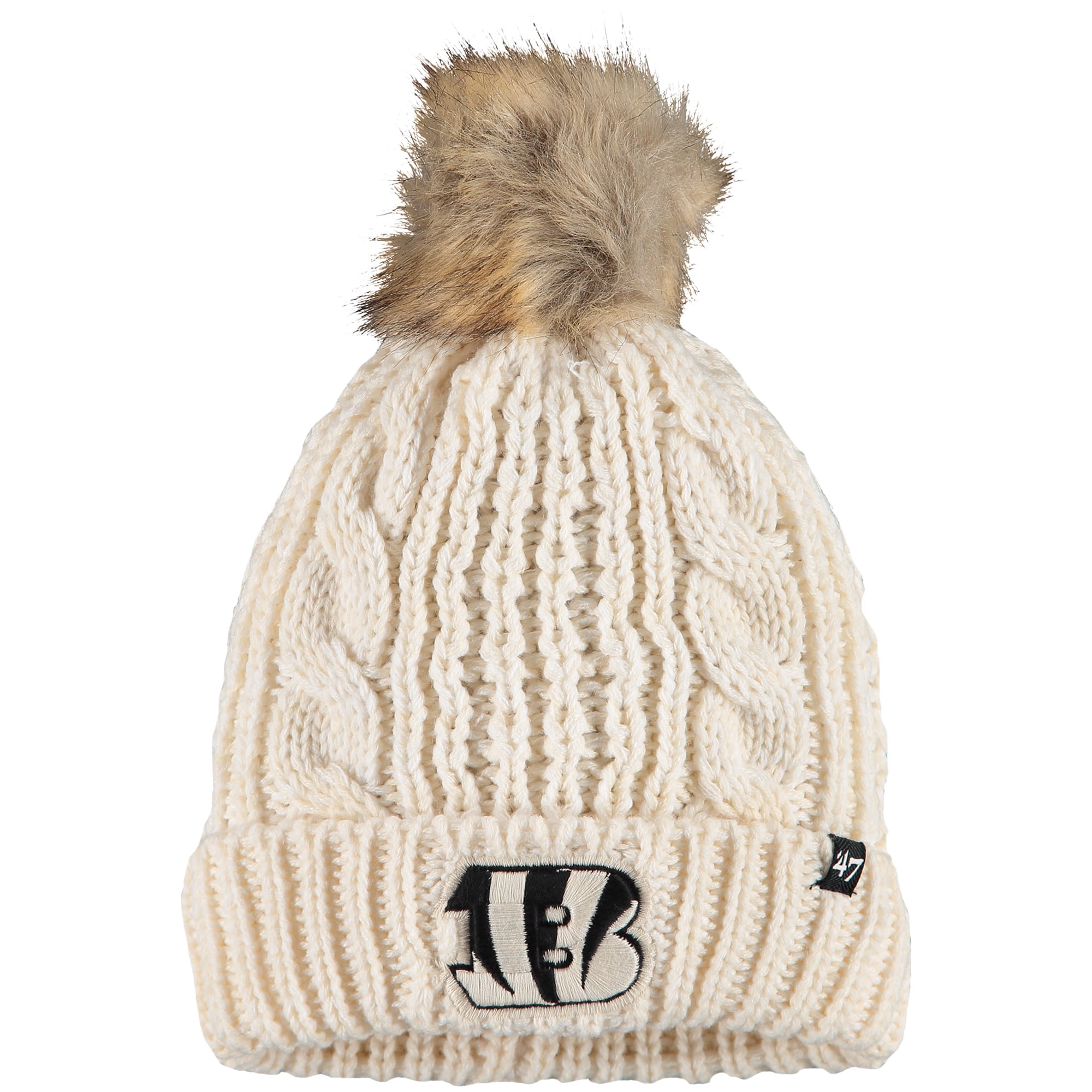 47 women's new england patriots meeko cuffed knit
