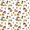 White Orange 02, variant on Feelyou Cartoon Skeleton Twin Bedding, Summer Beach Flamingo Bedding Comforter Set, Blue Yellow, Halloween Reversible, 7pcs