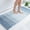 Blue, variant on Smiry Luxury Chenille Bathroom Rugs, Shaggy Absorbent Bath Rugs, Non-Slip Bath Mats for Bathroom, 16x24, Black