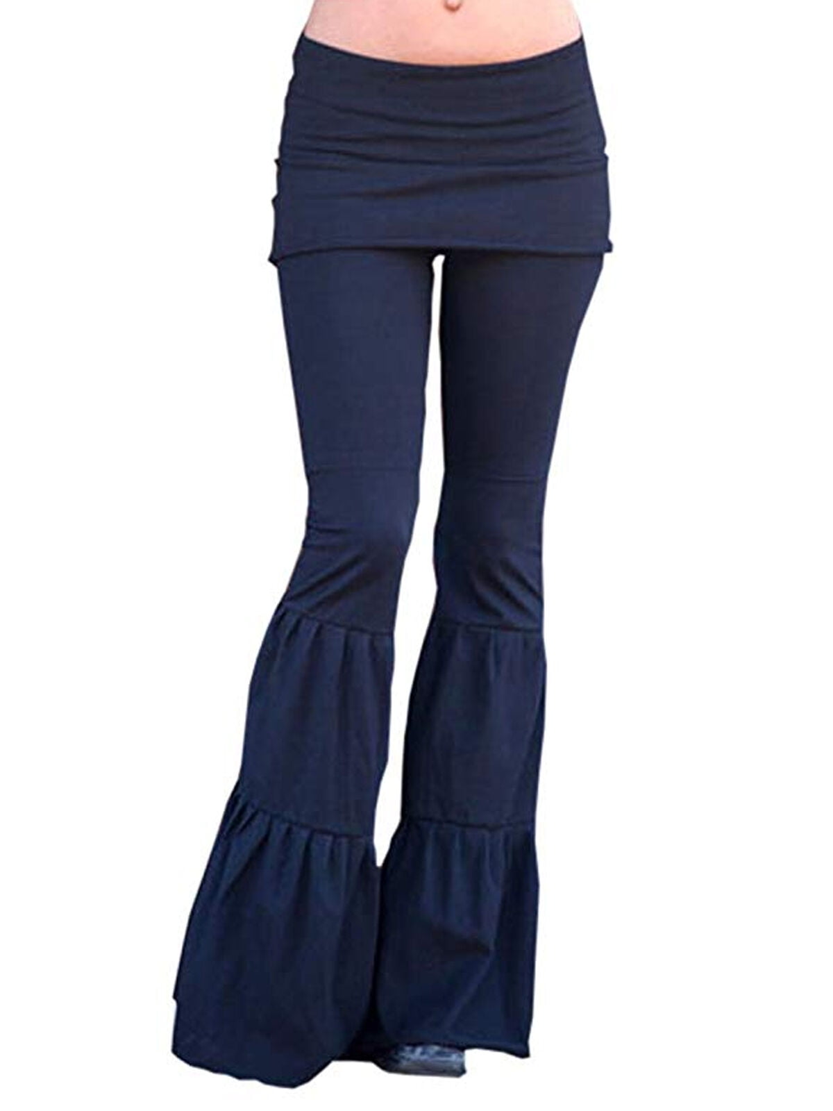 ladies flared jogging bottoms