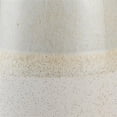 thumbnail image 2 of Eden Home Coastal Ceramic and Rubber Wood Table Lamp in Cream/Light Blue, 2 of 2