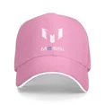 thumbnail image 3 of Gorra de béisbol de fútbol Messi 10 personalizada blanca para mujer y hombre, gorra de papá unisex ajustable personalizada para primavera, 3 of 5