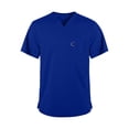 thumbnail image 2 of Men's V-Neck Scrub Tops Short Sleeve Nursing Uniforms, 2 of 5