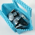 thumbnail image 5 of YIFEI Women Macaron Colored Acrylic Beaded Tote Handmade Bags for Wedding Evening Party, 5 of 5