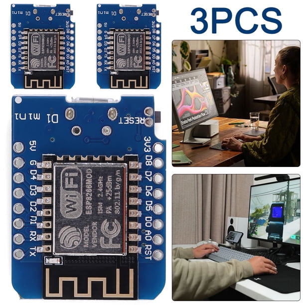 【HW-350】D1 mini versión mini NodeMcu Lua basado en la placa desarrollo ESP-12F ESP8266 (Micro)