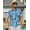 Blue / White Plam Leaf, variant on Mens Tropical Shirts Short Sleeve Hawaiian Print Shirts Vacation Beachwear